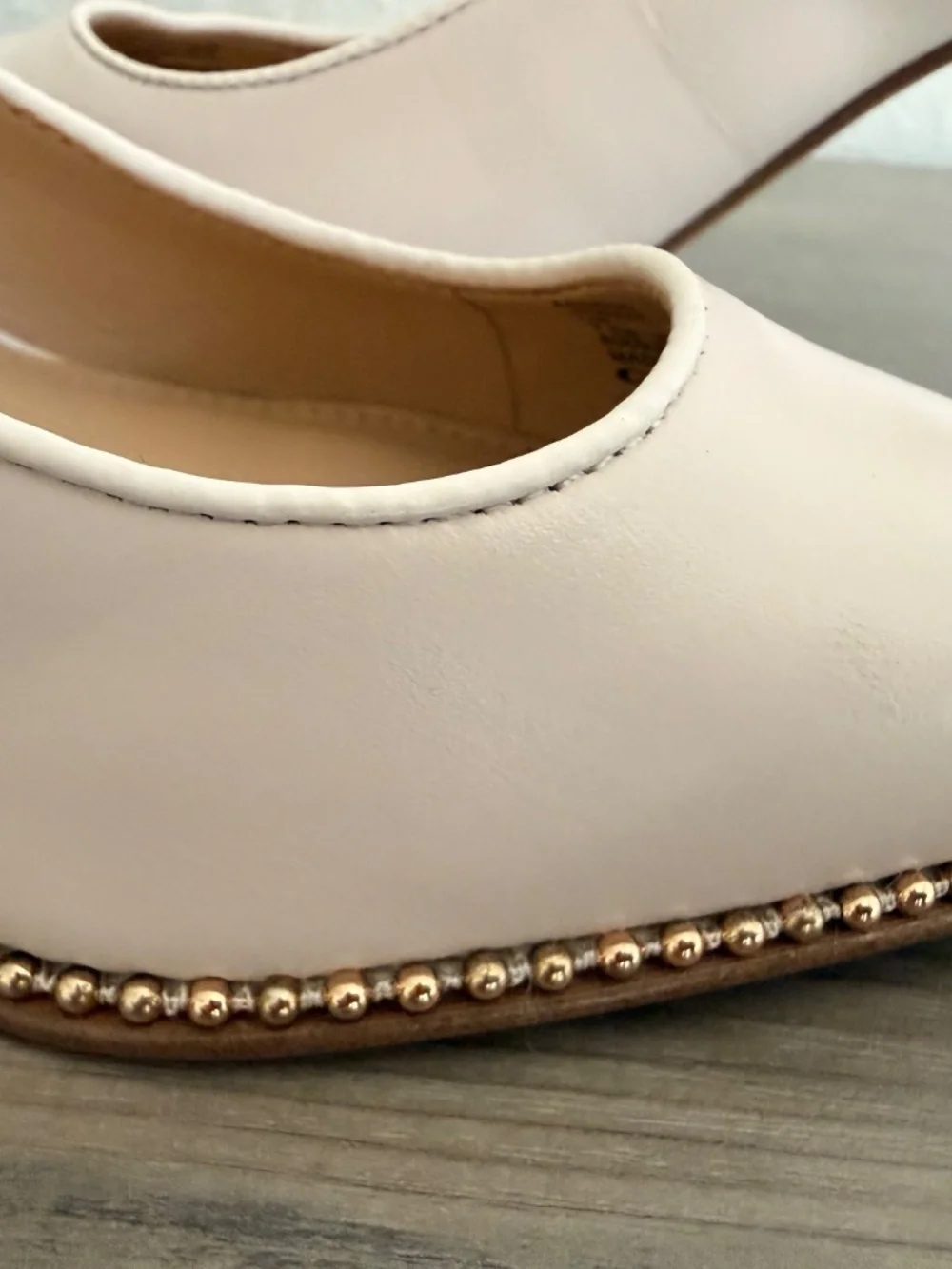 Coach Waverly Beadchain ‘Chalk’ sz 7.5